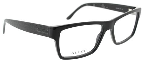 gucci bril zwart|Men's Luxury Glasses Frames .